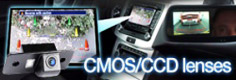 CMOS and CCD mini reverse parking cameras